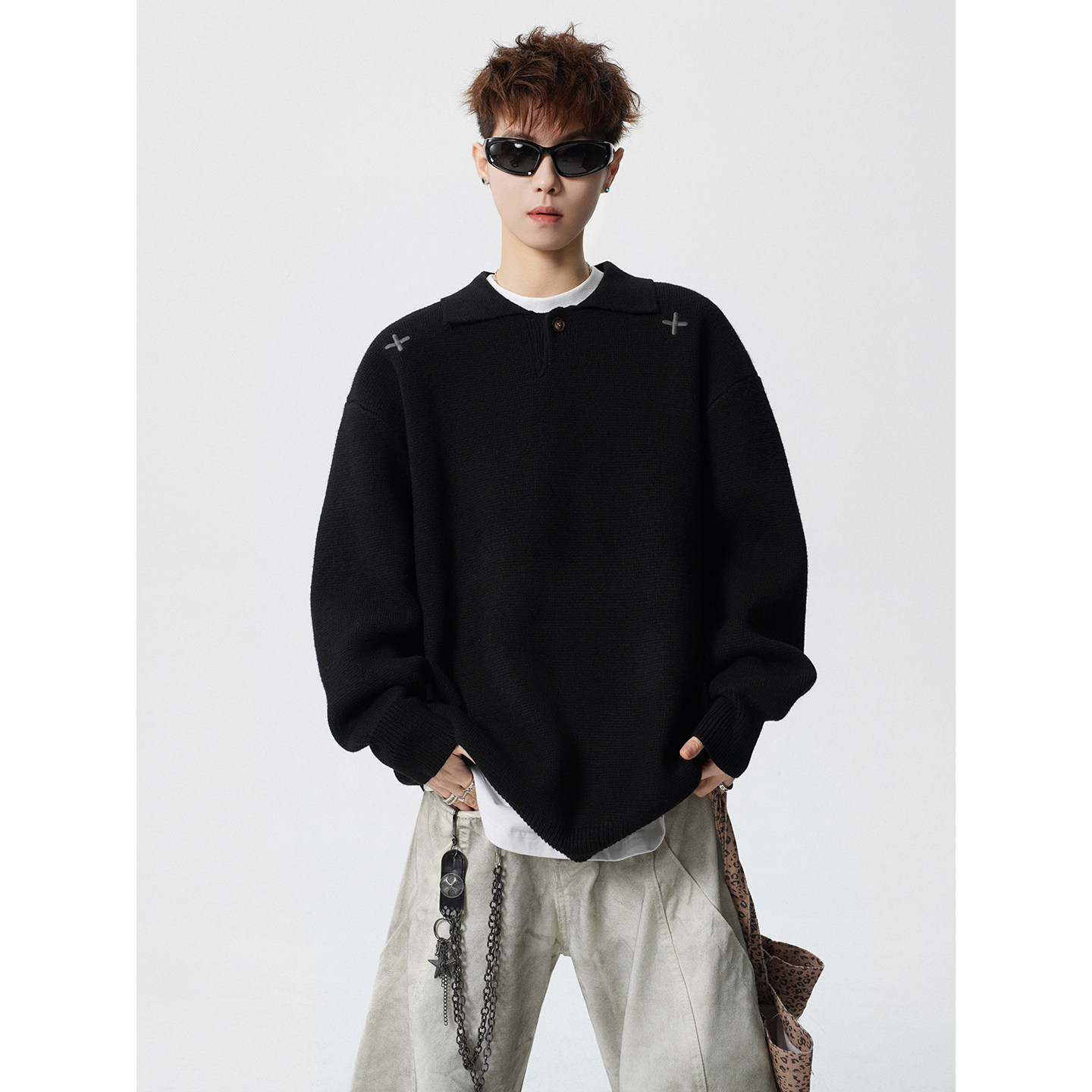 毛衣针织衫618-MM952-P60控108LK，男装针织衫/毛衣，星座618