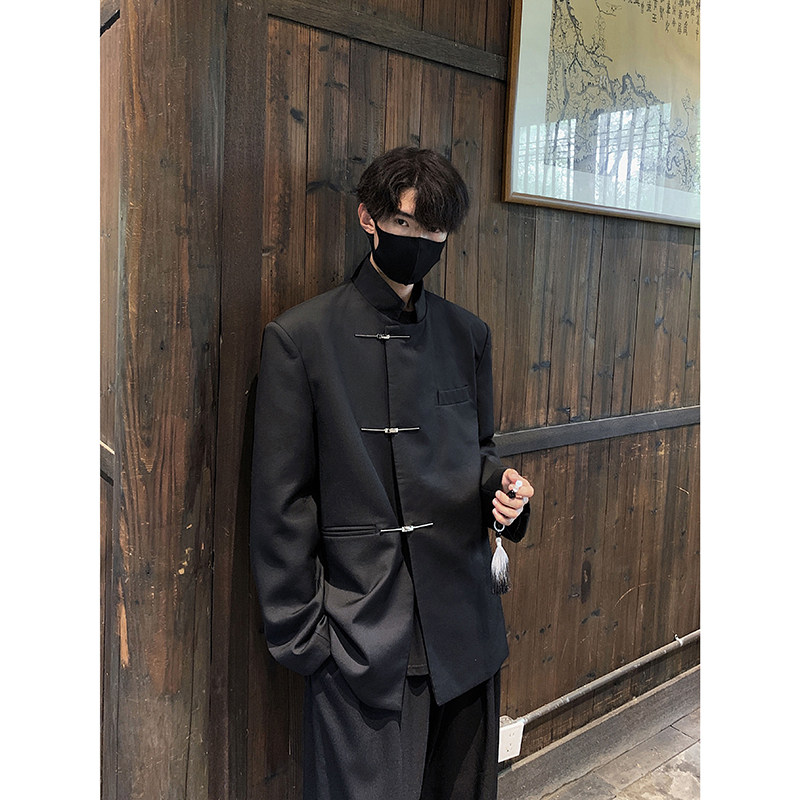 新中式西服西装外套618-XZ04-P85控128,男装西服套装,星座618