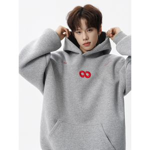 重磅刺绣秋冬加绒加厚卫衣618-V30-60控98，男装卫衣，星座618