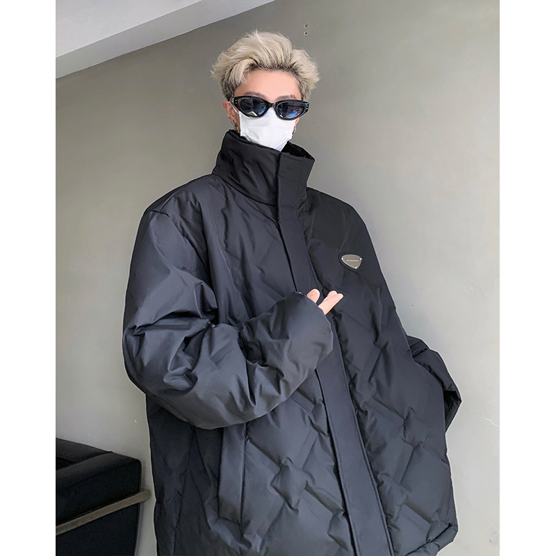 冬季假两件设计感羽绒服白鸭绒618-YR02-P270控328图片
