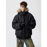 90白鸭绒毛领羽绒服外套618-YR05-P245控388LK，男装羽绒服，星座618