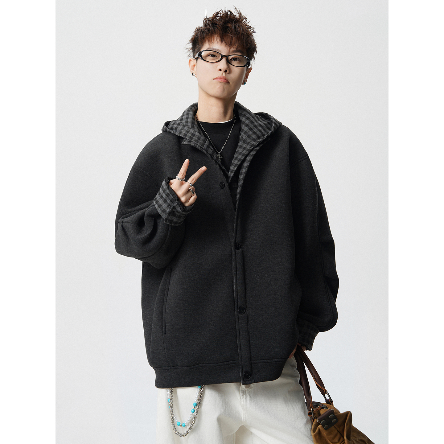 卫衣夹克外套618-WY388-P100控168，男装夹克，星座618