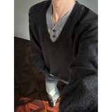 现货假两件针织毛衣衫618-MM902-P55 控108,男装针织衫/毛衣,星座618, 现货假两件针织毛衣衫618-MM902-P55 控108,男装针织衫/毛衣,星座618,