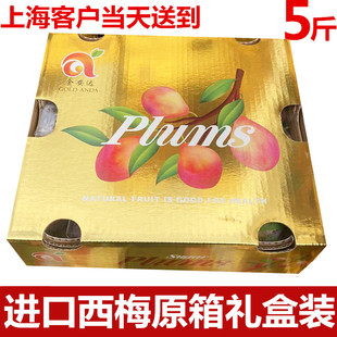 澳洲智利进口西梅法兰西西梅时令新鲜布林李子孕妇水果5斤礼盒