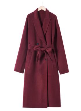 高级感专柜同款双面呢外套100%绵羊毛HD99209