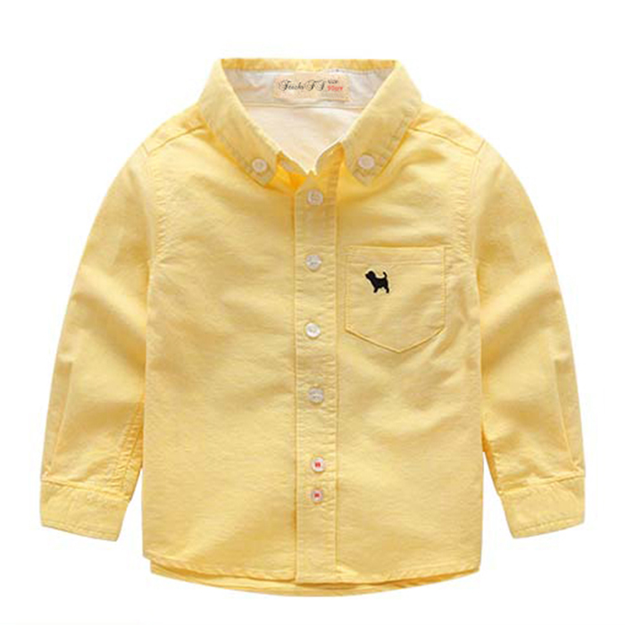 Chemise garcon à manche longue - Ref 2073088 Image 1