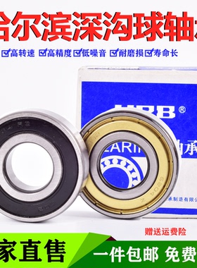 哈尔滨深沟球轴承6200 6201 6202 6203 6204 6205Z RZ ZZ 2RZ RS