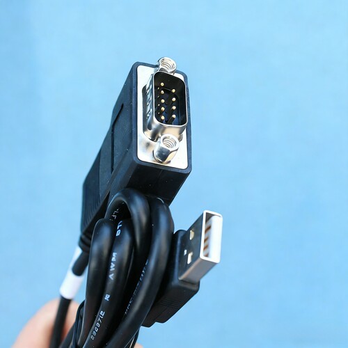 1.2米适用惠普USB转串口RS-232转换线 USB转COM串口三泰UTS1009D