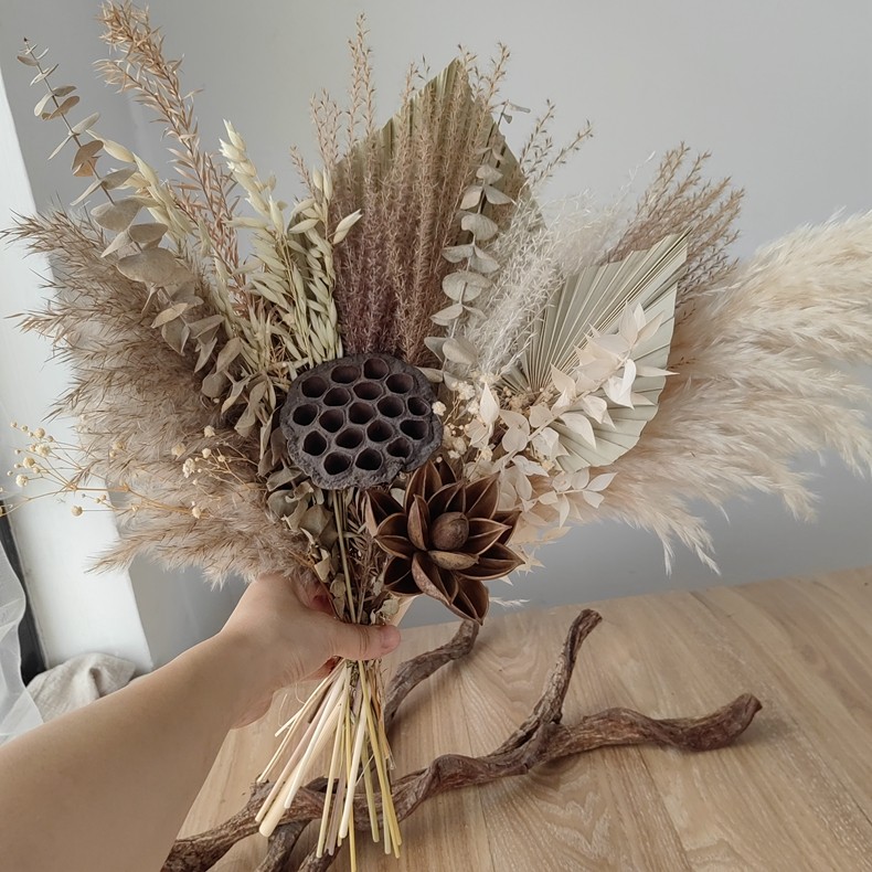 北欧轻天然风干奢芦苇干花花束花瓶套装服装店民宿客厅茶几摆设,鲜花速递/花卉仿真/绿植园艺,干花,淘宝优惠券,粉丝福利购,淘宝优惠卷