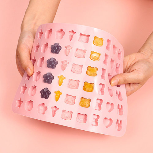 QQ软糖萌物手工硅胶模具好脱膜