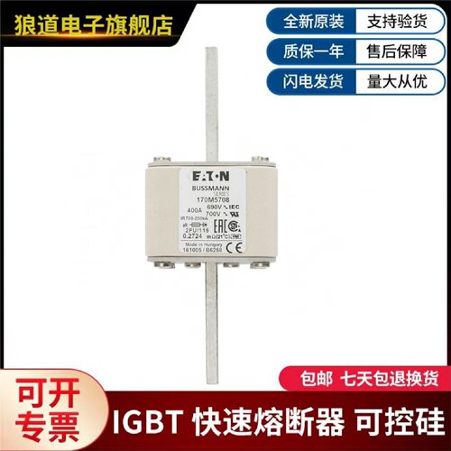 议价美国伊顿巴斯曼熔断器 170M5617  170M5618 170M5658  170M56