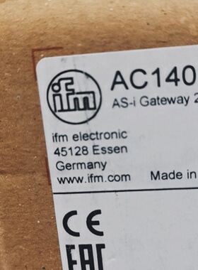 议价实体经营原装正品IFM易福门AC1402