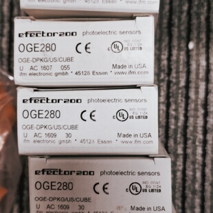议价IFM易福门OGE280现货0ge280