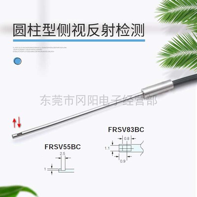 TAKEX竹中圆柱型光纤传感器反射
