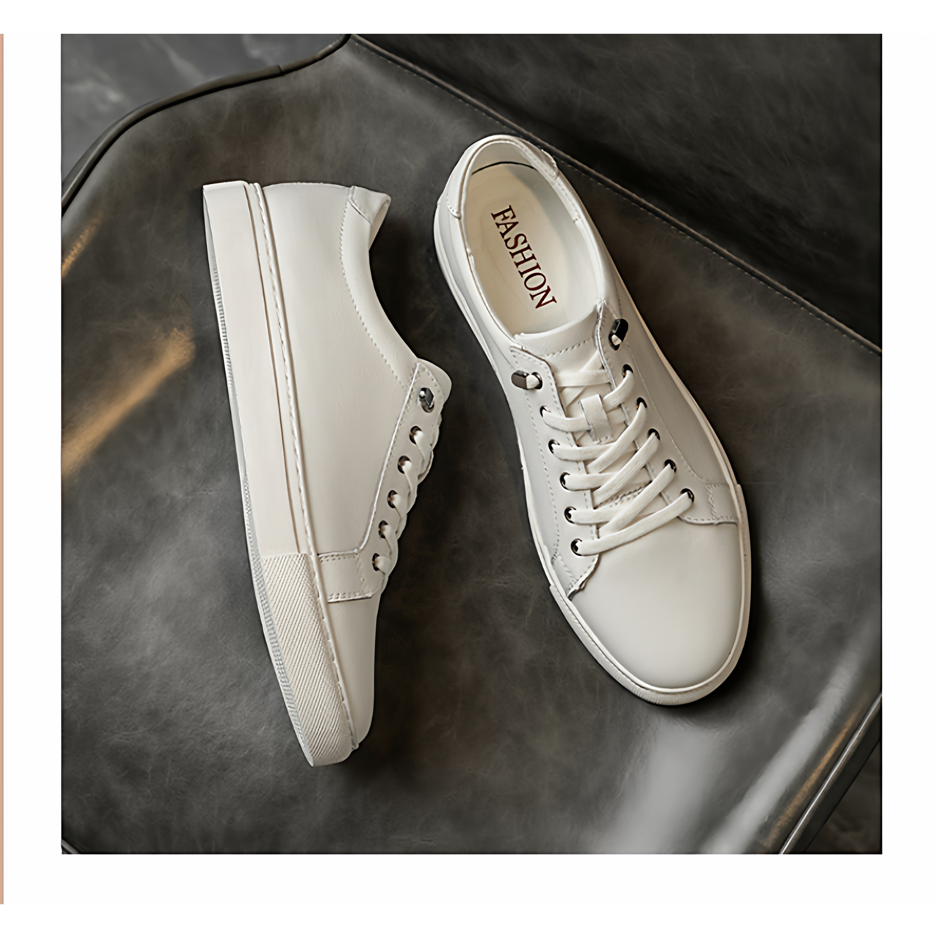 春夏男士软牛皮小白鞋男真皮白色休闲鞋子46西装板鞋47大码男鞋48,流行男鞋,休闲板鞋,淘宝优惠券,粉丝福利购,淘宝优惠卷