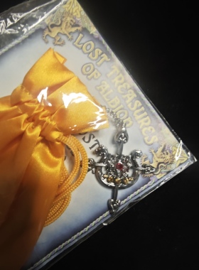 进口阿尔比恩失落宝藏｜约克维京罗盘护身符项链吊坠