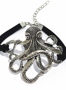 热销饰品复古手饰 八爪章鱼手链 饰品热卖中