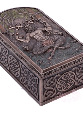 美国进口角神塞尔努诺斯的秘密15.5厘米收藏盒 珍藏盒 异教摆设