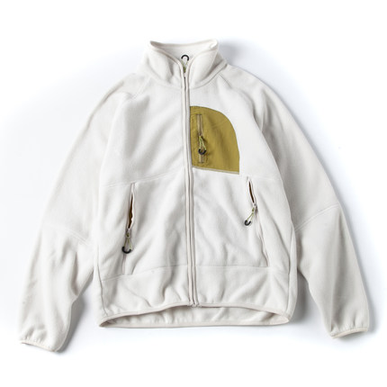 青少年酷帅外套抓绒上衣户外山系撞色口袋休闲摇粒绒立领内胆夹克