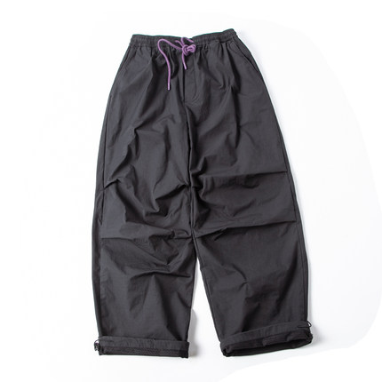 三防登山裤男户外运动长裤阔腿伞兵工装裤宽松直筒廓形休闲束脚裤