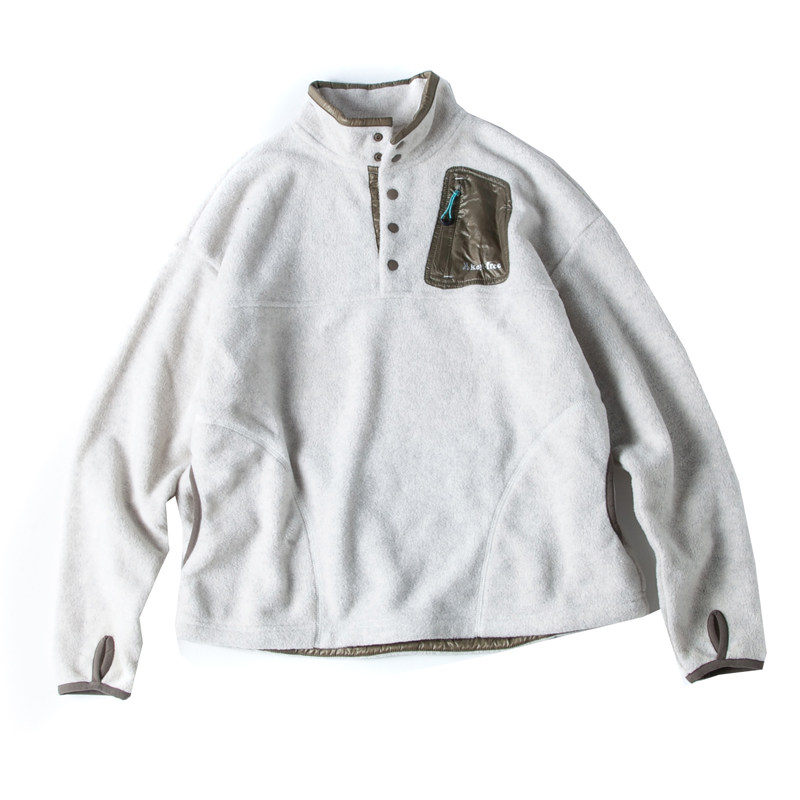 运动立领卫衣男潮日系复古休闲风宽松保暖摇粒绒套头拼色口袋上衣,男装,卫衣,淘宝优惠券,粉丝福利购,淘宝优惠卷