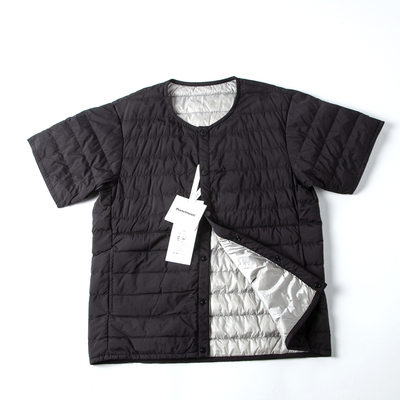 日系复古轻便羽绒服男