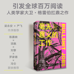 毫无意义的工作 陈嘉映项飙刘擎 《狗屁工作》中文版 职场图书 Bullshit Jobs 大卫格雷伯著 中信出版社
