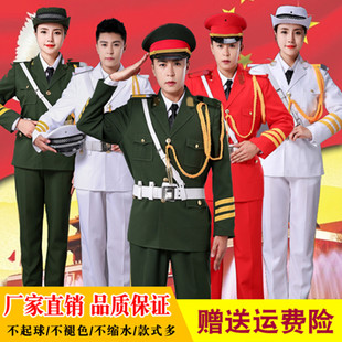升旗仪式服装学生班仪仗队升旗手服装礼兵服军乐队服装演出服