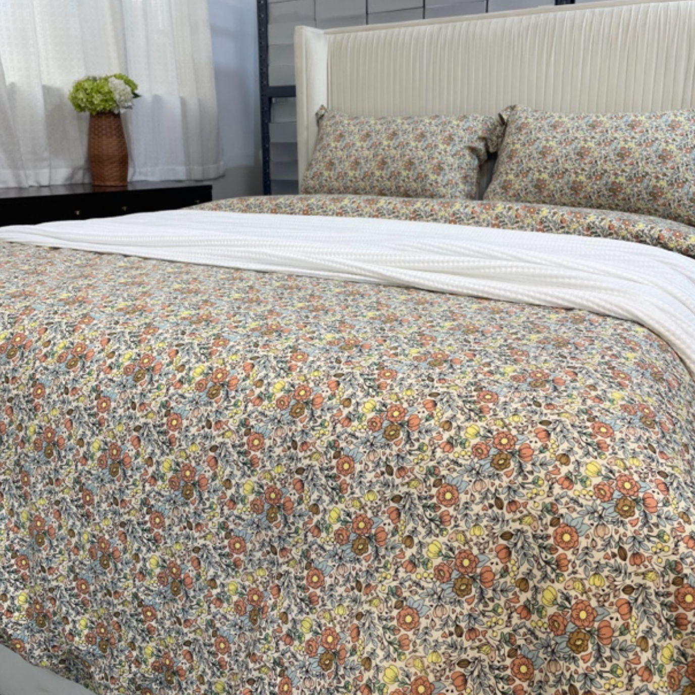 贴身裸睡首选 繁花织梦全棉印花针织棉四件套 温柔包裹感治愈睡眠,居家日用,居家日用套装,淘宝优惠券,粉丝福利购,淘宝优惠卷