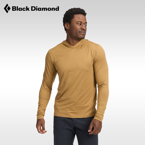 BlackDiamond黑钻速干套头帽衫男