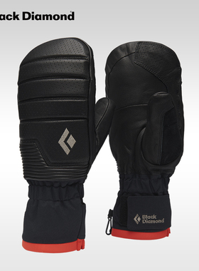 BlackDiamond黑钻BD户外滑雪手套加厚保暖防水透气连指手套801098