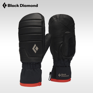 BlackDiamond黑钻BD户外滑雪手套加厚保暖防水透气连指手套801098