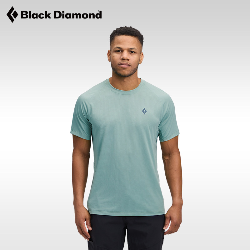 BlackDiamond黑钻bd户外速干t恤吸湿排汗登山短袖运动上衣752427