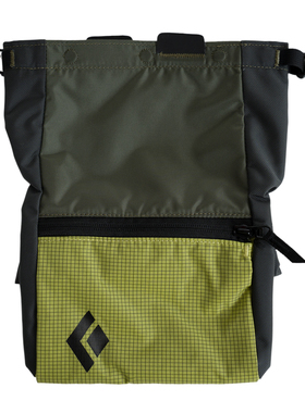 BlackDiamond黑钻bd户外抱石岩馆卷口自立镁粉袋大号带刷槽630116