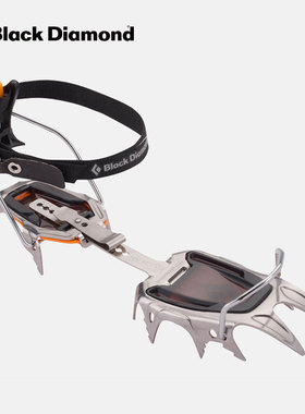 BlackDiamond黑钻BD户外雪地爪防滑登山攀冰装备卡入型冰爪400045