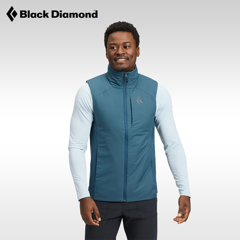 blackdiamond黑钻bd户外登山徒步保暖马甲轻薄棉服保暖背心752267