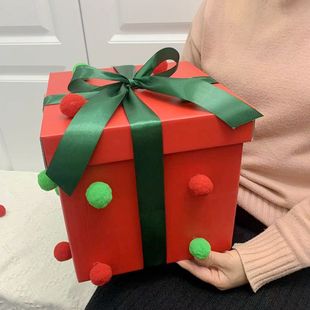 超大红色生日礼品盒零食空盒结婚回礼伴手礼品盒暖居回礼包装箱子