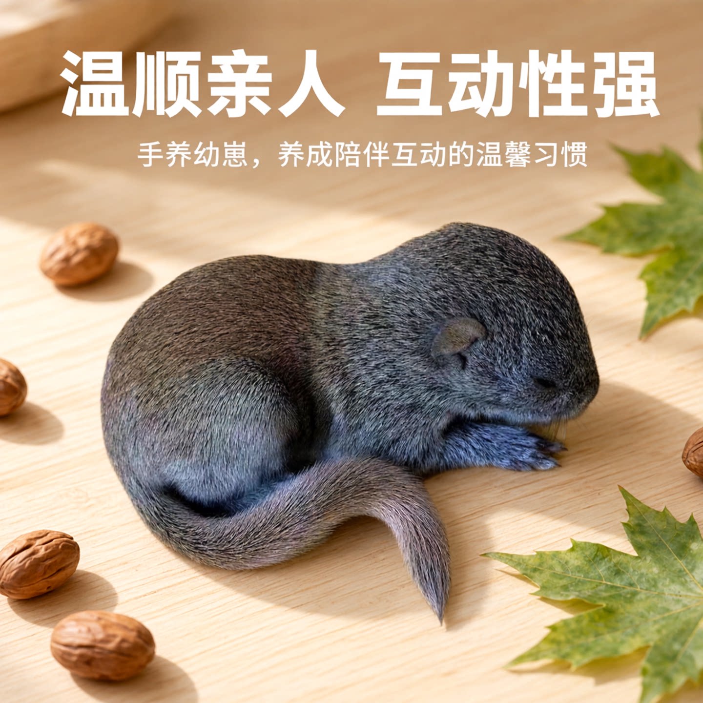 家养活体红腹幼崽包活