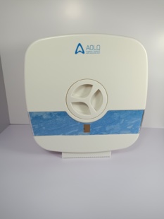 奥力奇大卷纸架标准纸架纸巾盒架酒店写字楼宾馆大盘卷纸盒钥匙