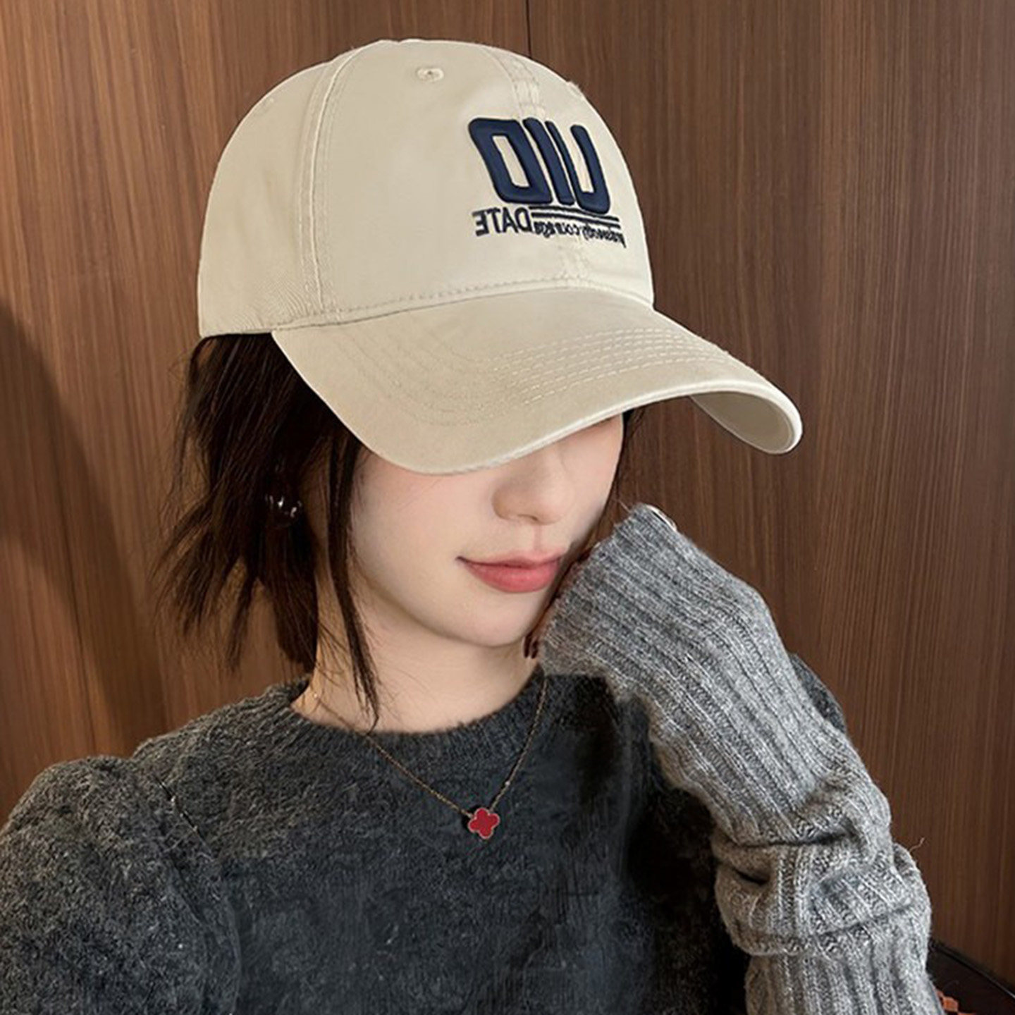 大头围帽子女春夏字母刺绣棒球帽韩版宽檐防晒显脸小休闲鸭舌帽男
