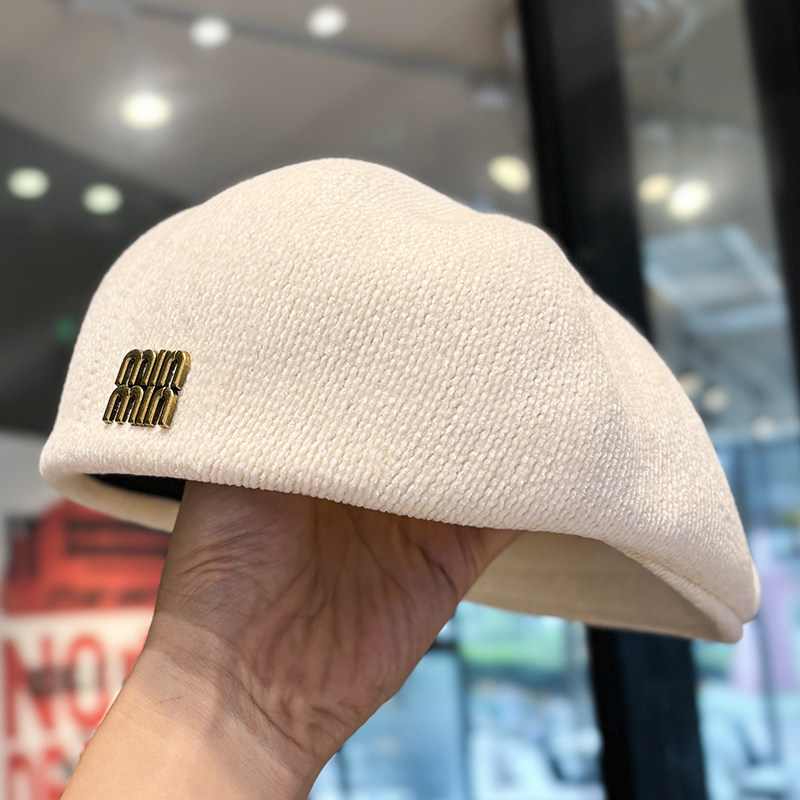 贝雷帽子女春秋季网红日系百搭显脸小画家帽复古休闲反戴前进帽潮