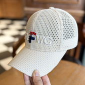 2026新款 户外运动遮阳防晒宽檐鸭舌帽男 粗网眼透气棒球帽子女夏季