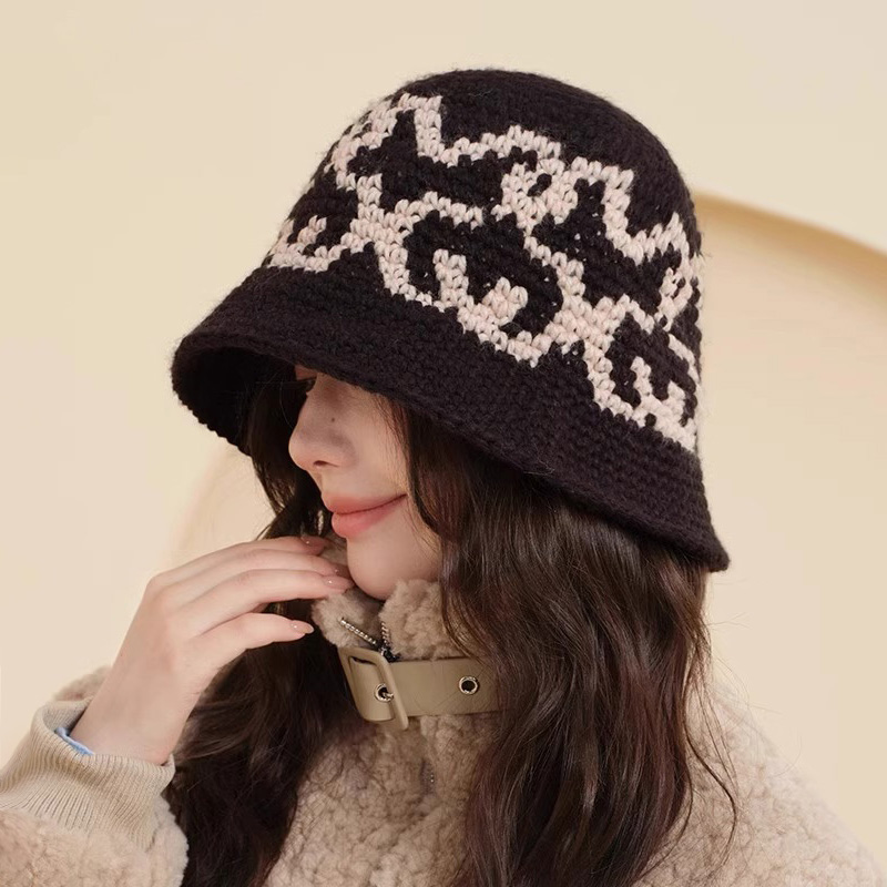 白敬亭同款针织帽男女同款冬