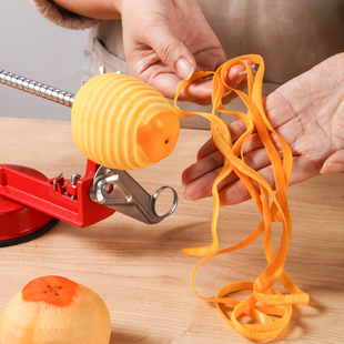 柿子削皮机家用削柿子皮神器去皮机削苹果器全自动苹果削皮器手摇