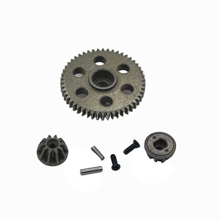 海博星3101A遥控车配件大齿轮主动小锥齿F5025主轴大齿金属升级件