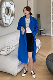 2023春季现货克莱因蓝风衣外套166-8262P155K228，女装风衣，茜茜公主