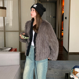 【】2023冬季新款现货皮草时尚韩版外套166-6621P195K298，女装皮草，茜茜公主