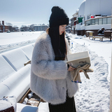 2023冬季新款现货加厚皮毛一体毛毛外套166-6607P195K298，女装皮草，茜茜公主