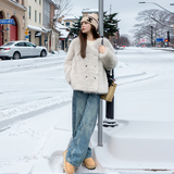 2023冬季新款现货加厚皮毛一体毛毛外套166-6607P195K298，女装皮草，茜茜公主