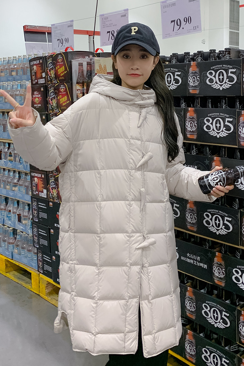 2022冬季新款现货设计牛角扣90绒羽绒服P340K498,女装羽绒服,茜茜公主